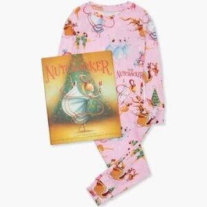 BOOKS TO BED Girls' Nutcracker Book and Pajama Set | Size 6